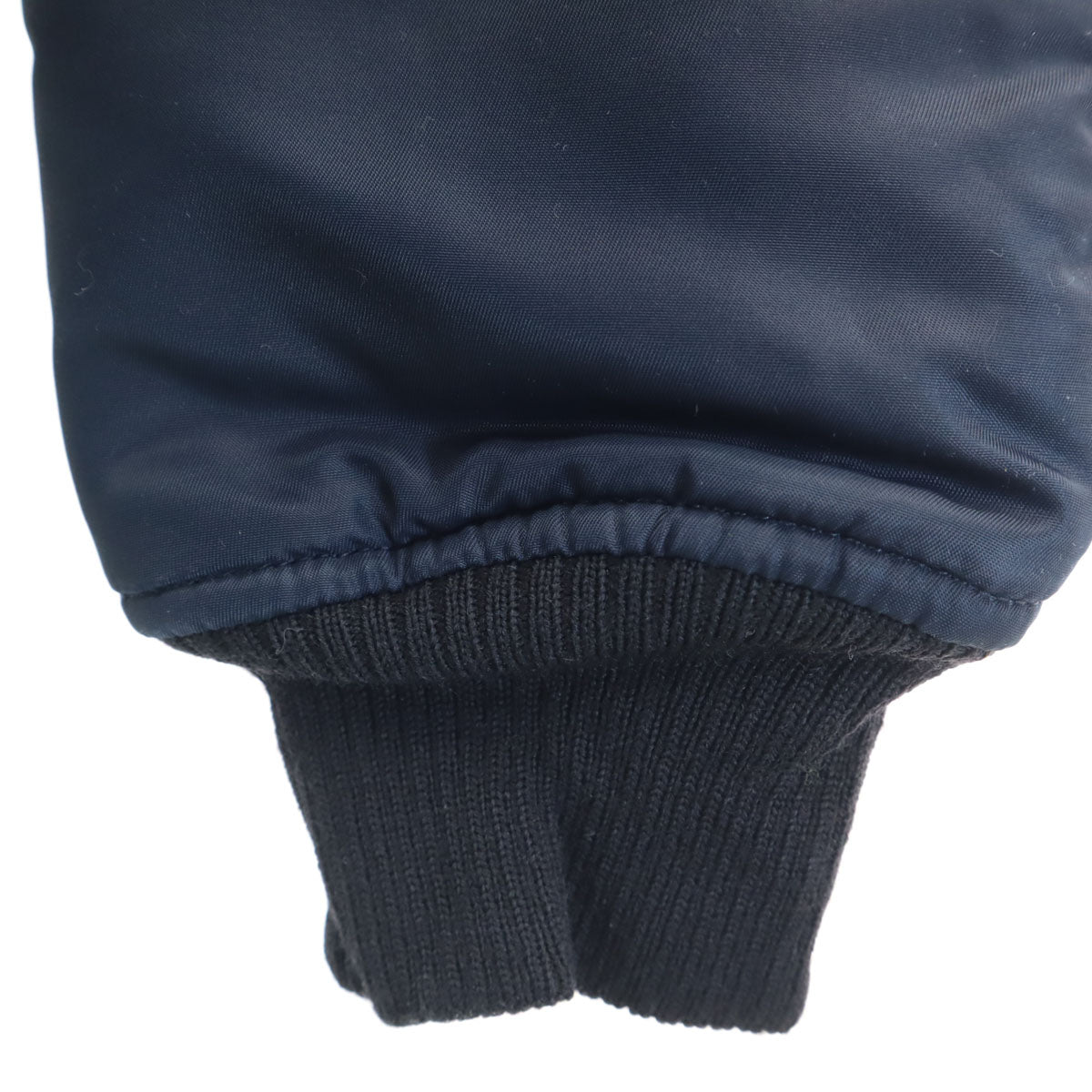 SAINT LAURENT サンローラン 15AW イタリア製 マーモットファー N-2B ミリタリージャケット 42 ネイビー フライトジャケット メンズ