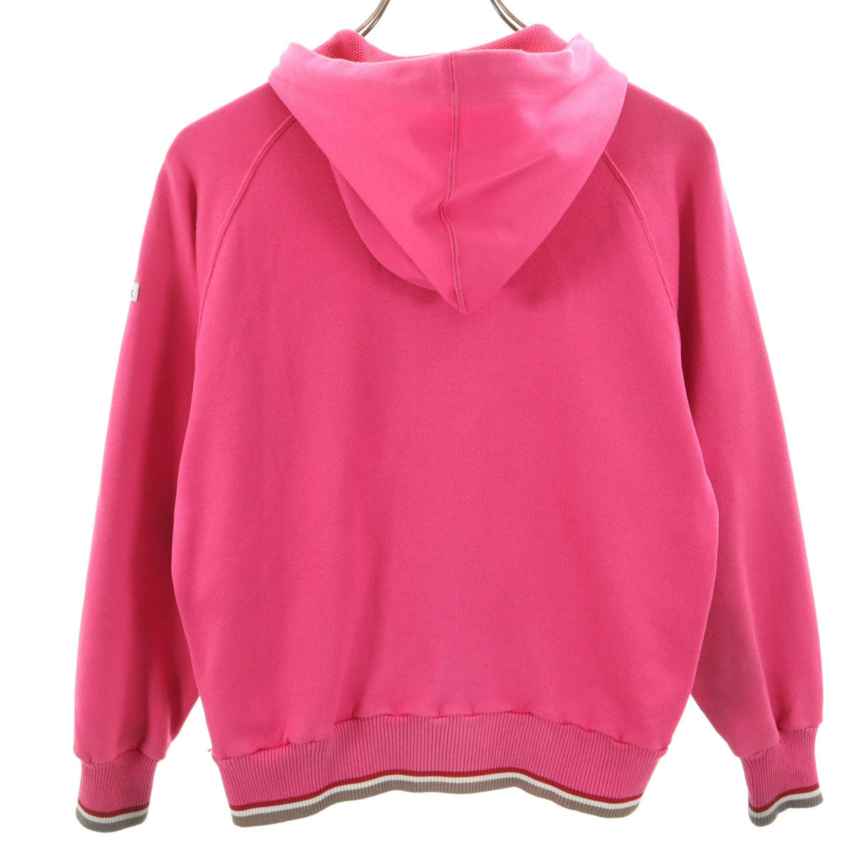 CLUBadidas クラブアディダス 70s 80s デサント製 ヴィンテージ ジップパーカー ピンク系 レディース