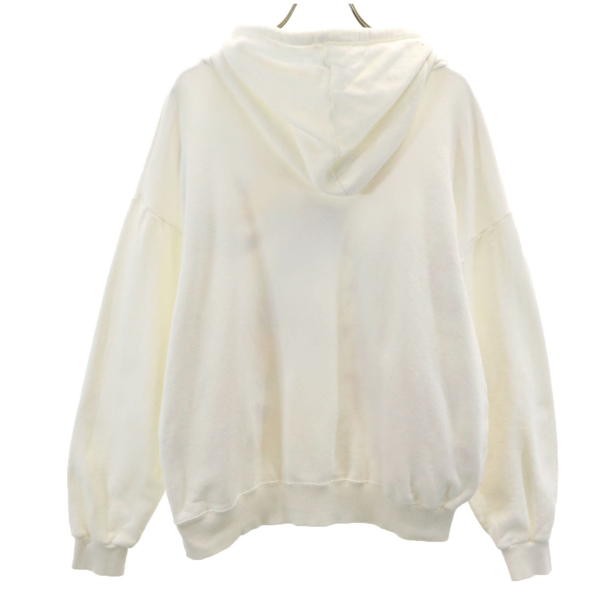 Mickey Family ミッキーファミリー 90s オールド 長袖 スウェットパーカー ホワイト メンズ