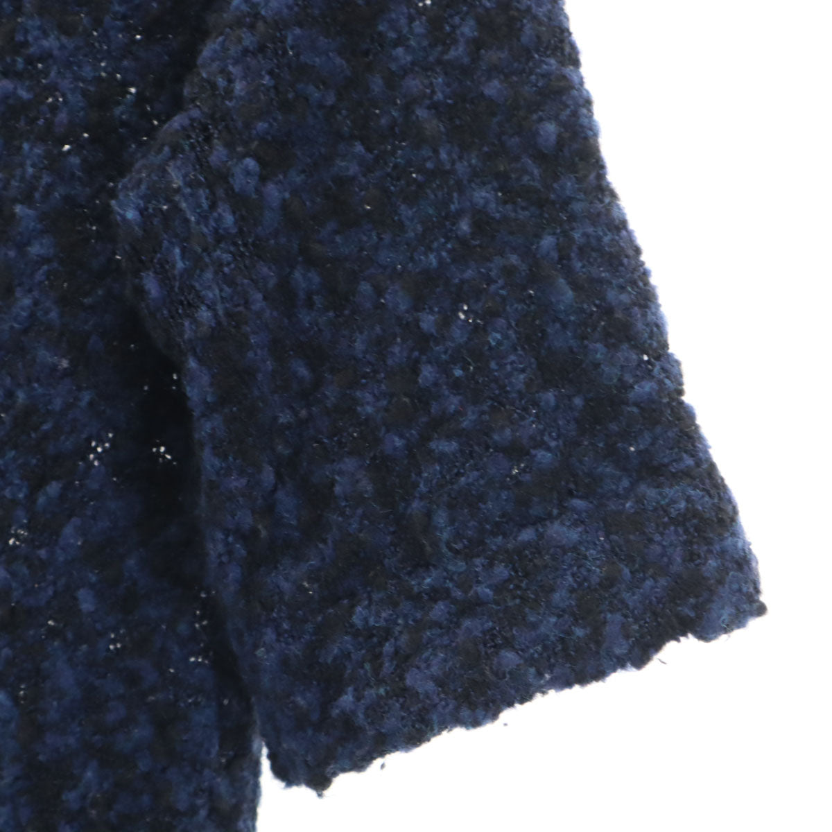 SEE BY CHLOE シーバイクロエ 半袖 ニット ワンピース 38 ネイビー レディース