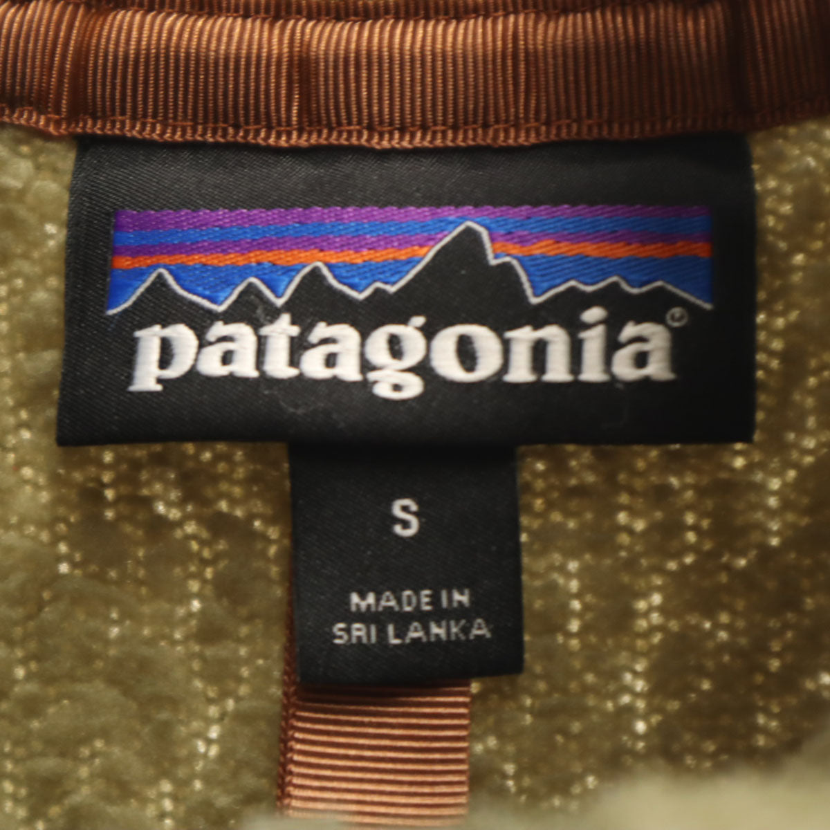 patagonia パタゴニア レトロパイル フリース ベスト S オリーブ系 22821FA19 アウトドア メンズ