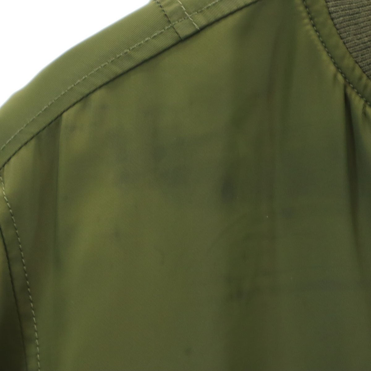 Aape BY A BATHING APE エーエイプバイアベイシングエイプ MA-1 フライトジャケット M カーキ 中綿 メンズ