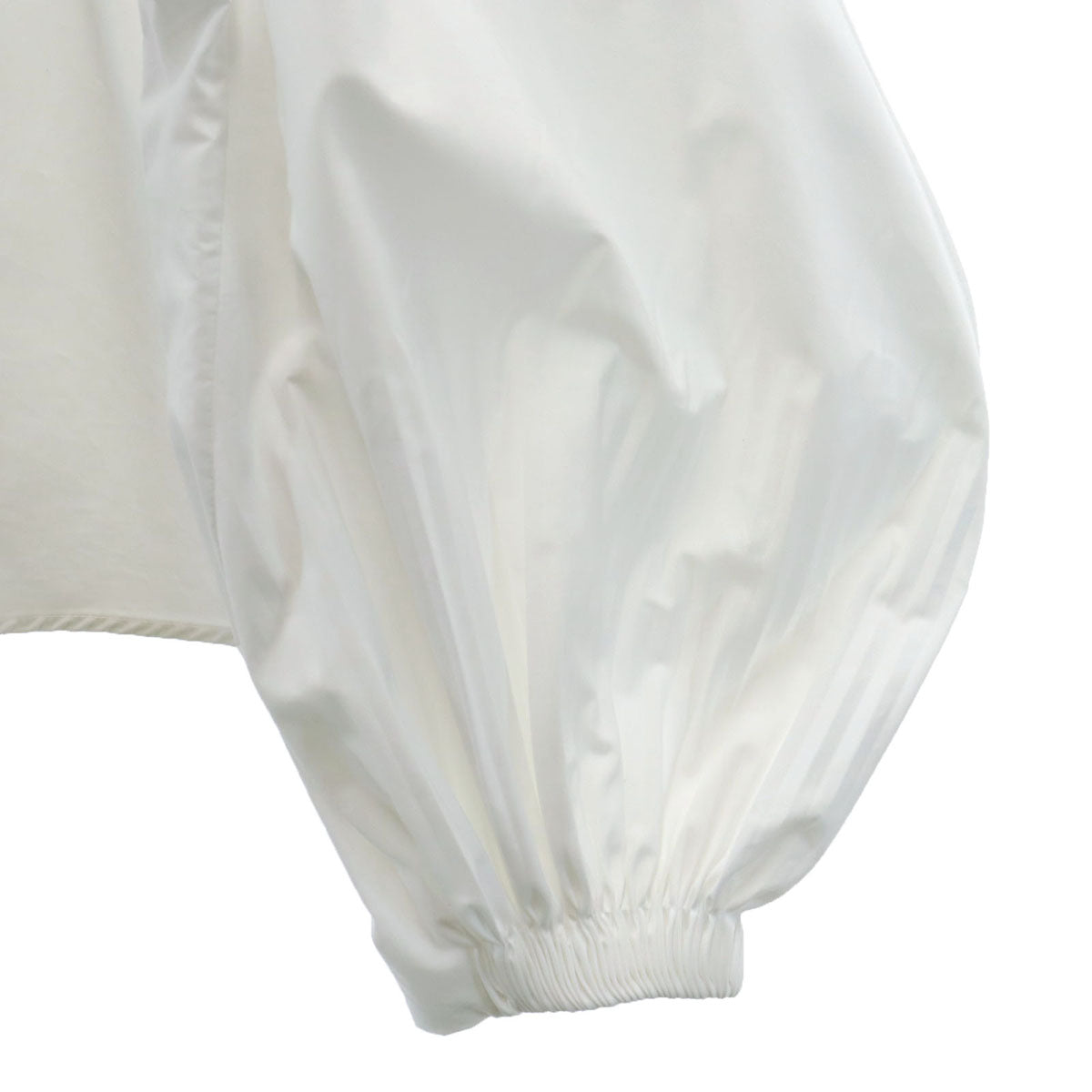 JIL SANDER ジルサンダー イタリア製 長袖 ギャザー ブラウス 34 ホワイト シャツ レディース