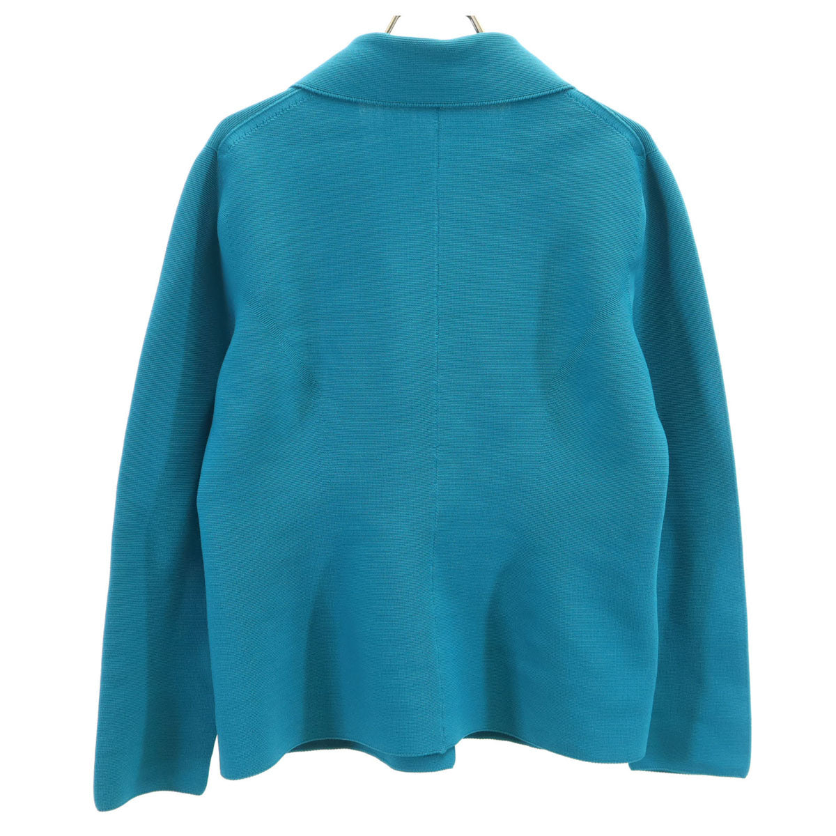 ISSEY MIYAKE me イッセイミヤケミー 日本製 長袖 カーディガン ターコイズ レディース