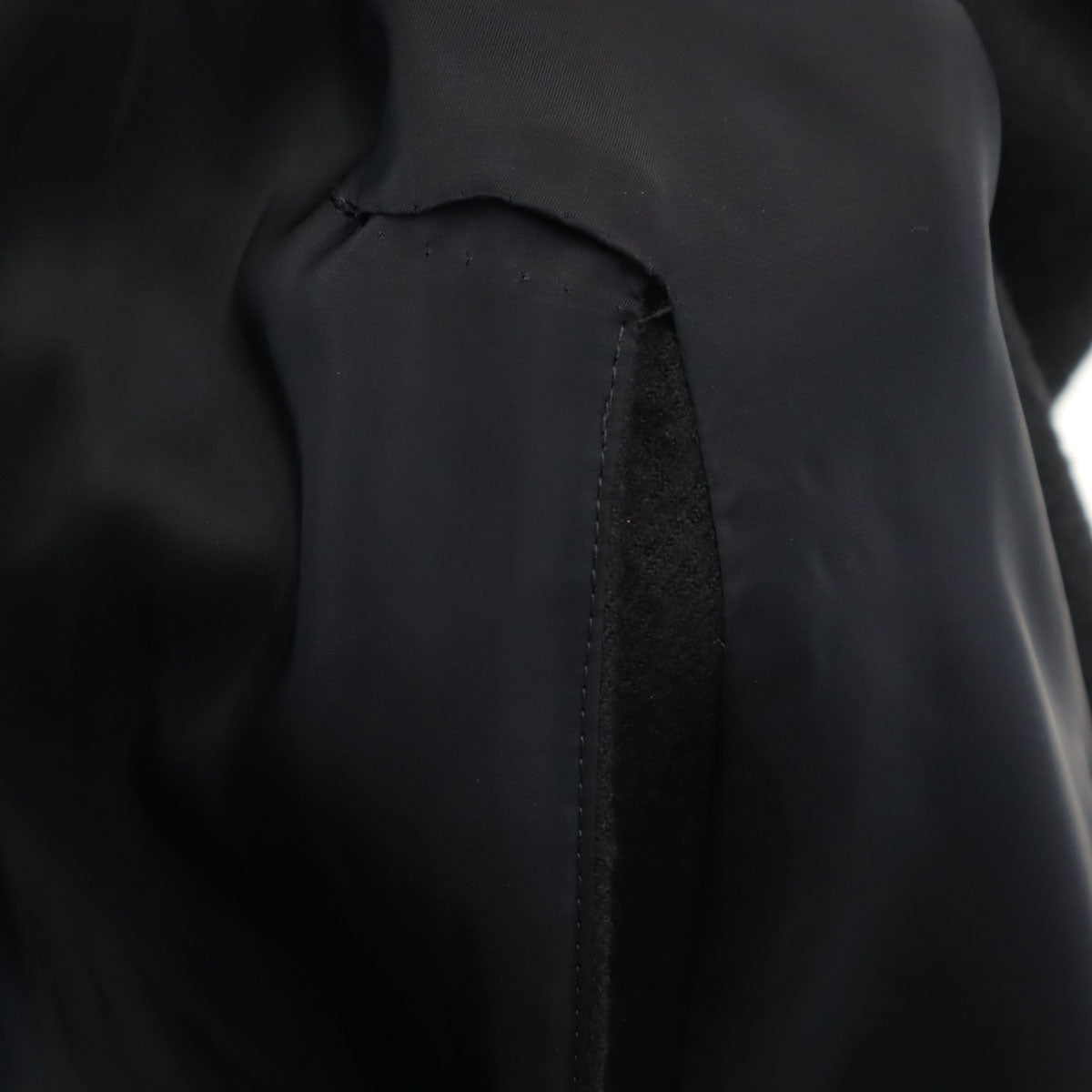 Y's ワイズ 日本製 チェスターコート 2 ブラック レディース