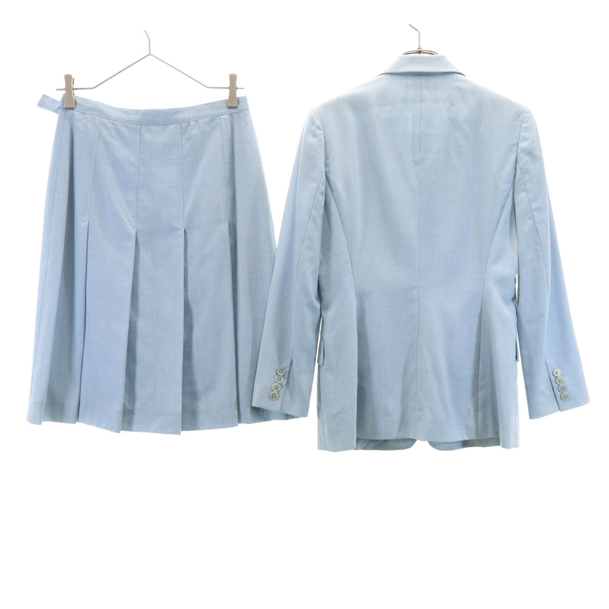 RALPH LAUREN ラルフローレン スカートスーツ 上下 セットアップ 7 ブルー系 レディース