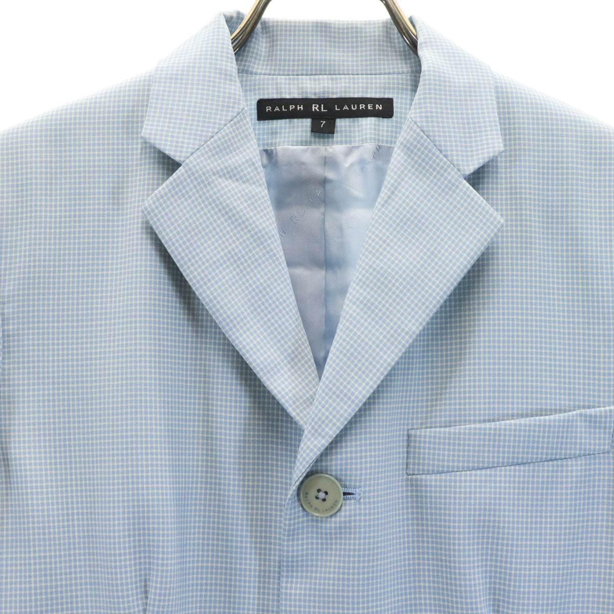 RALPH LAUREN ラルフローレン スカートスーツ 上下 セットアップ 7 ブルー系 レディース