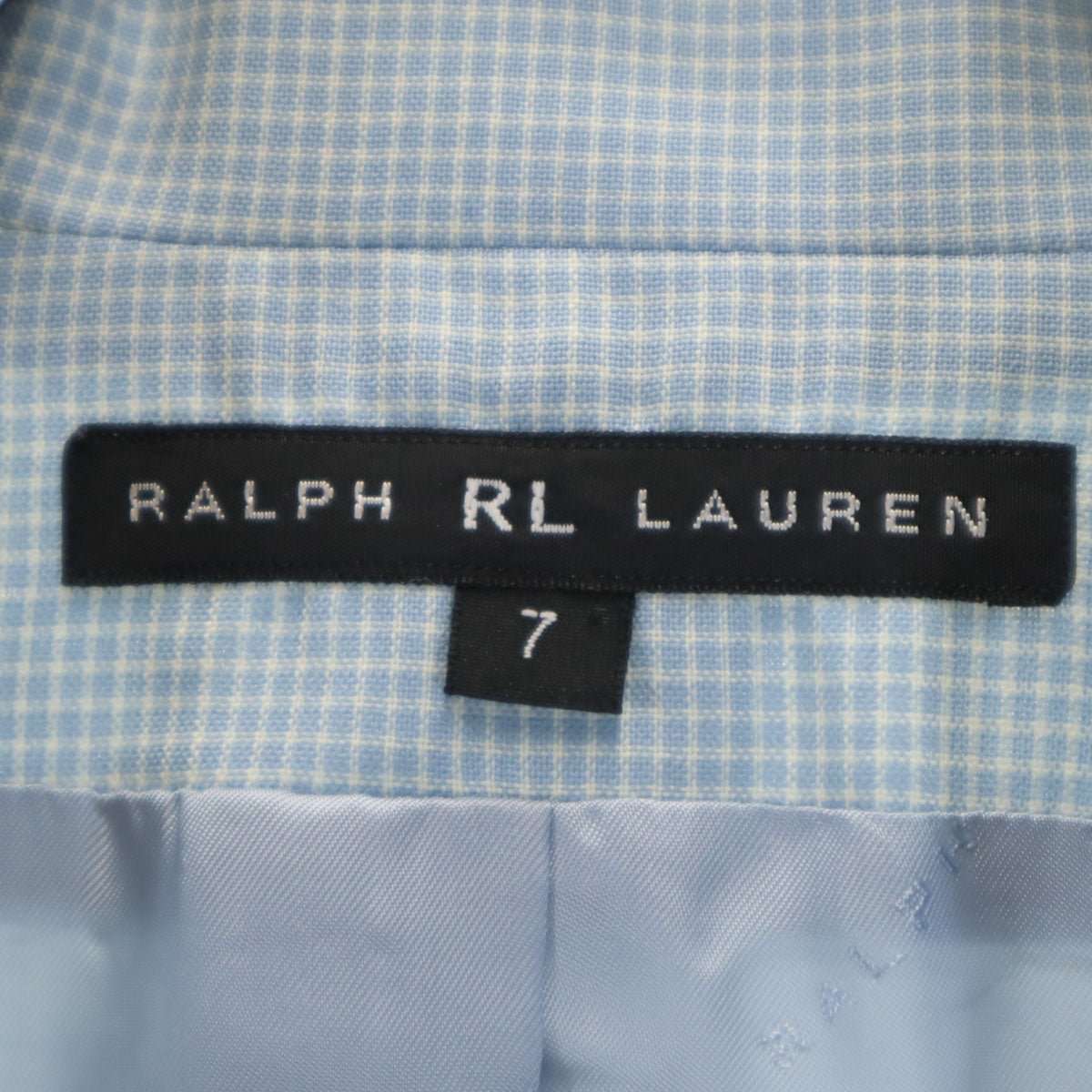 RALPH LAUREN ラルフローレン スカートスーツ 上下 セットアップ 7 ブルー系 レディース