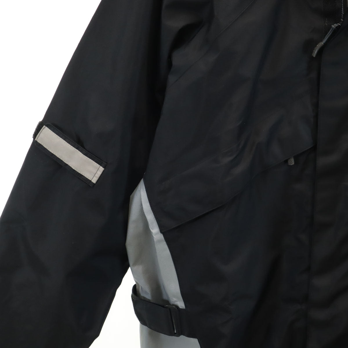 mont-bell モンベル ナイロンジャケット 上下 セットアップ L ブラック アウトドア メンズ