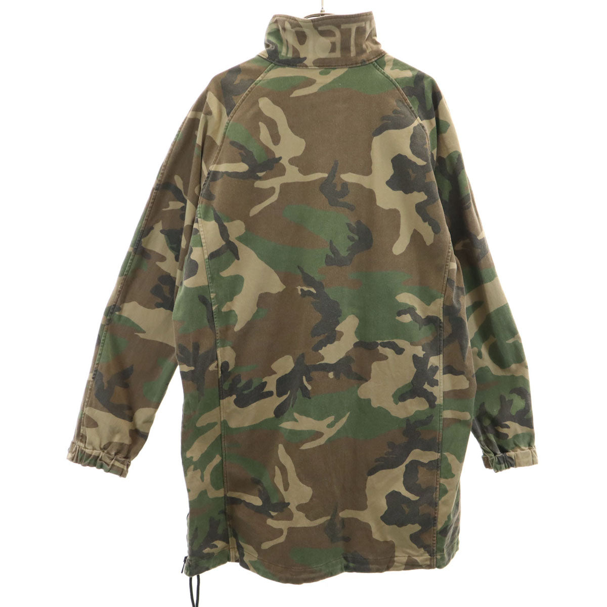 nonnative ノンネイティブ KITH キス コラボ 日本製 カモフラ柄 長袖 ハーフジップ プルオーバー シャツ S ブラウン 迷彩 メンズ