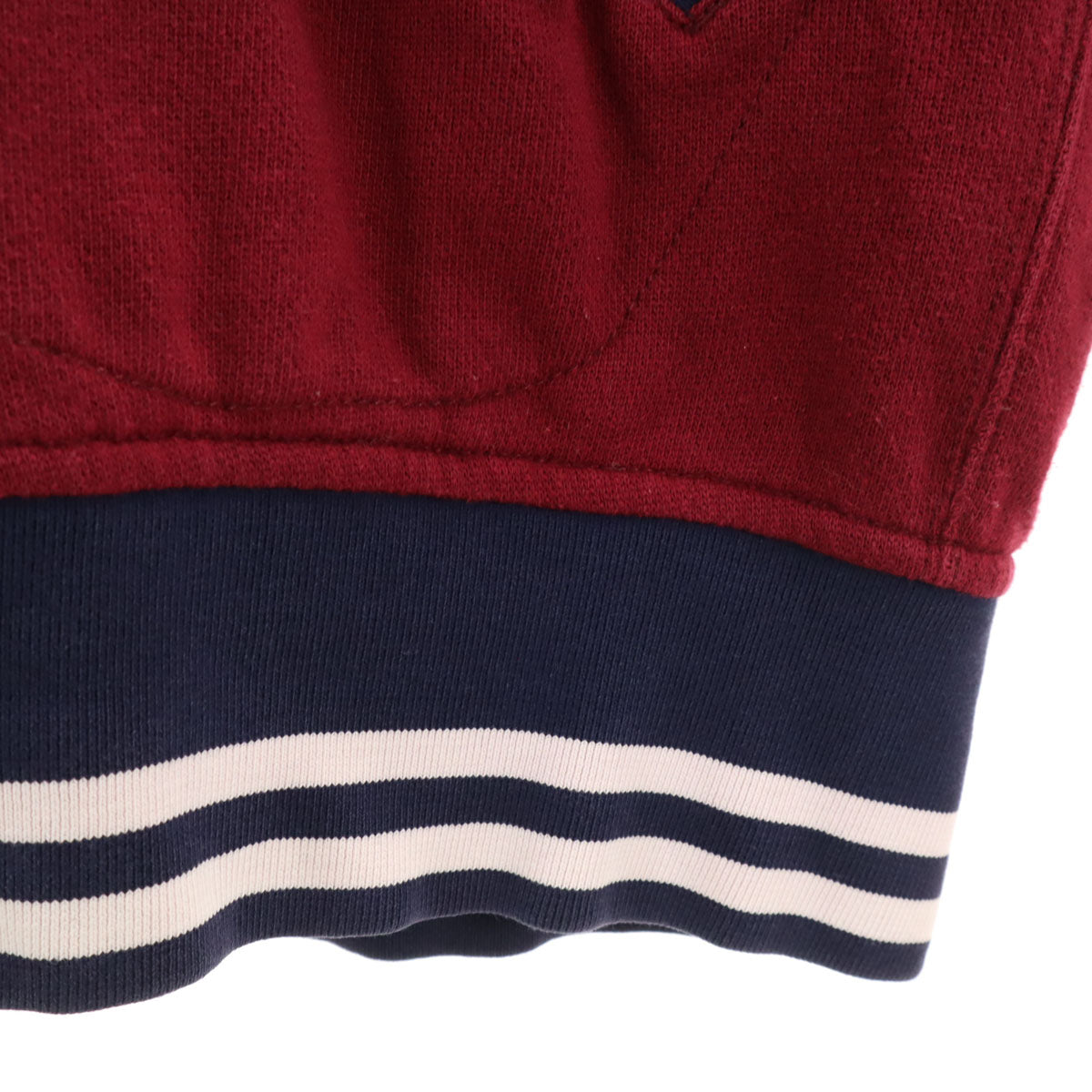 POLO RALPH LAUREN ポロラルフローレン スウェット スタジャン M ボルドー メンズ