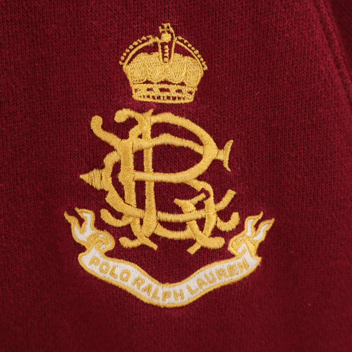 POLO RALPH LAUREN ポロラルフローレン スウェット スタジャン M ボルドー メンズ