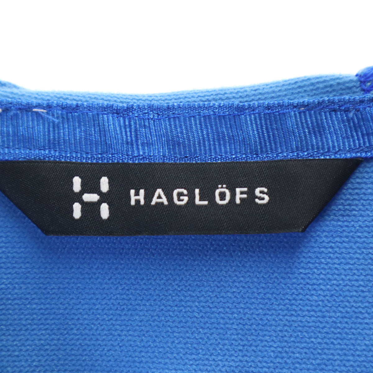 HAGLOFS ホグロフス フードジャケット L ブルー アウトドア メンズ