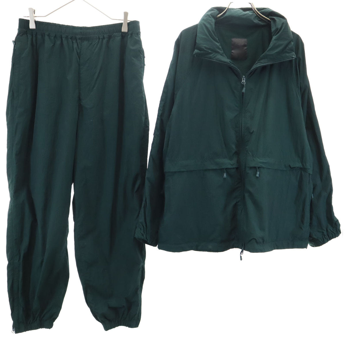 Daiwa ダイワ ウインドブレーカー 上下 セットアップ S 深緑 ジャケット メンズ