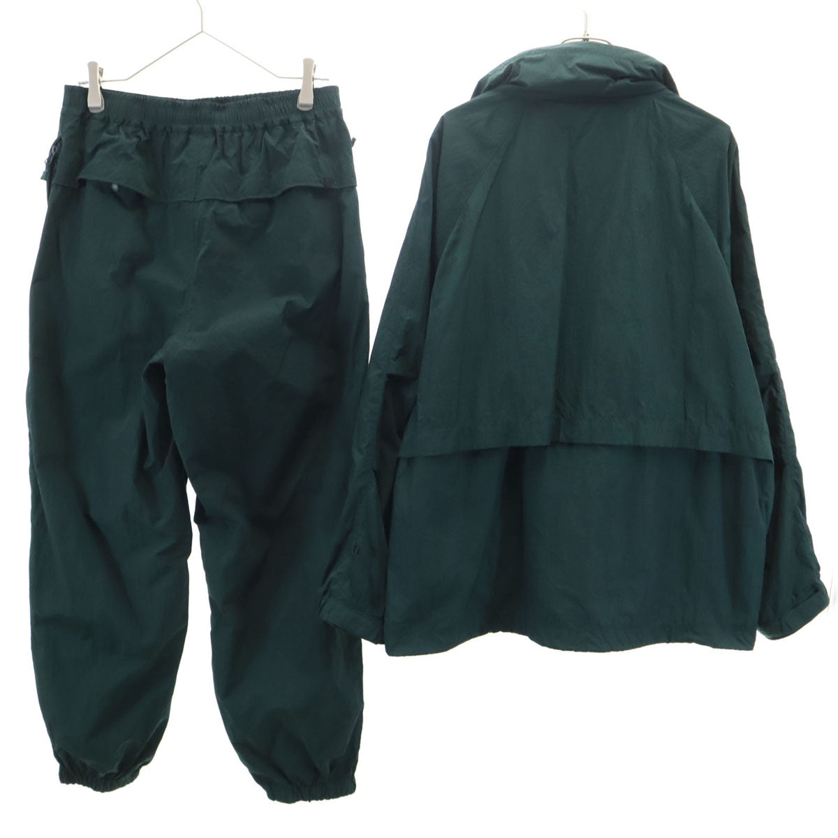 Daiwa ダイワ ウインドブレーカー 上下 セットアップ S 深緑 ジャケット メンズ
