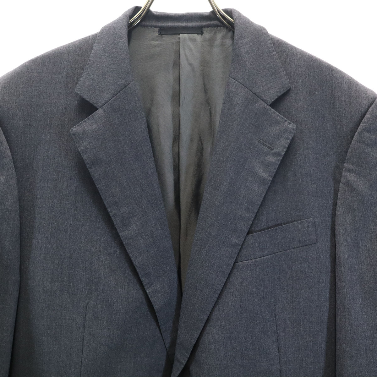 BURBERRY LONDON バーバリーロンドン 日本製 スーツ 上下 セットアップ BB5/BB4 チャコールグレー 三陽商会 メンズ