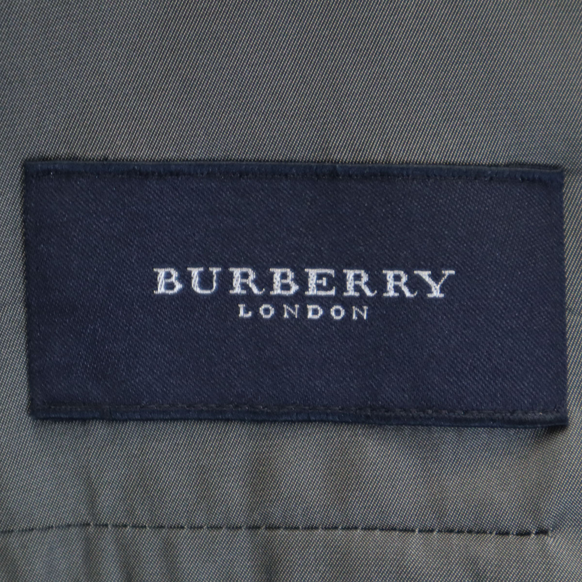 BURBERRY LONDON バーバリーロンドン 日本製 スーツ 上下 セットアップ BB5/BB4 チャコールグレー 三陽商会 メンズ