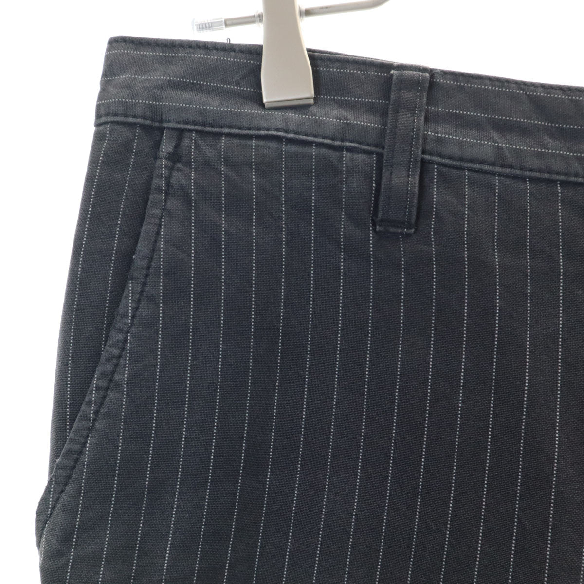 ATTACHMENT アタッチメント 日本製 ストライプ柄 テーラードジャケット 上下 セットアップ 2/1 チャコールグレー メンズ