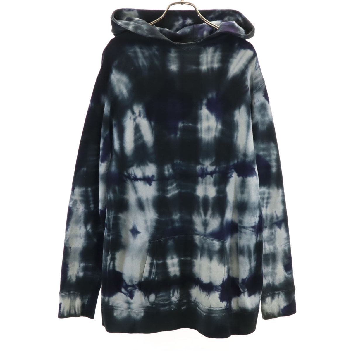 Paul Smith RED EAR ポールスミス レッドイヤー 日本製 タイダイ柄 長袖 スウェットパーカー L ネイビー メンズ