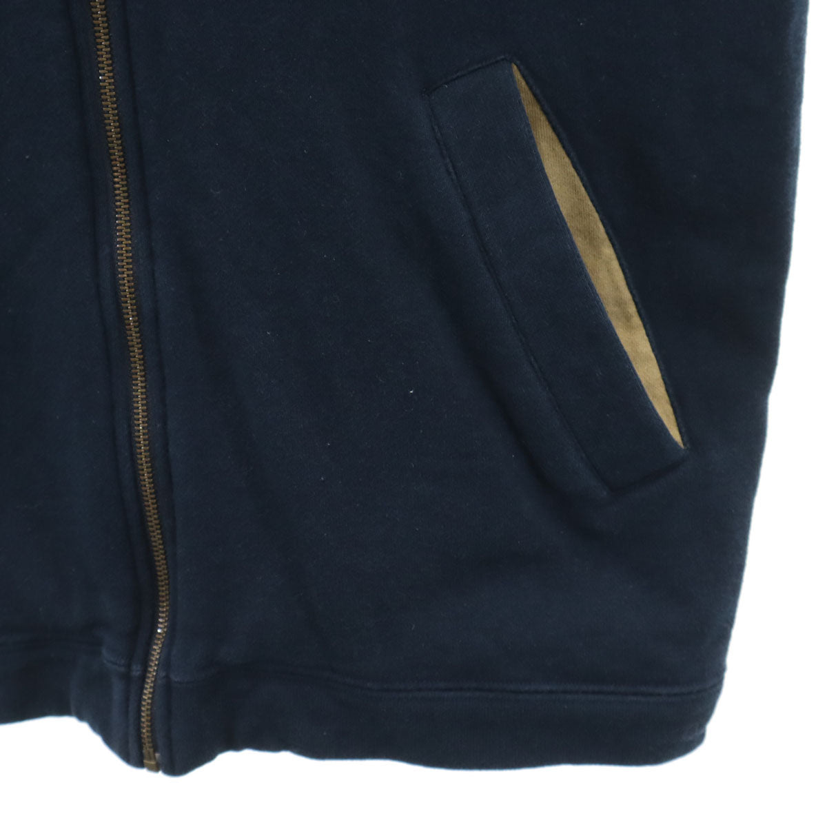 PAUL SMITH COLLECTION ポールスミスコレクション 日本製 長袖 スウェット ジップパーカー M ネイビー メンズ