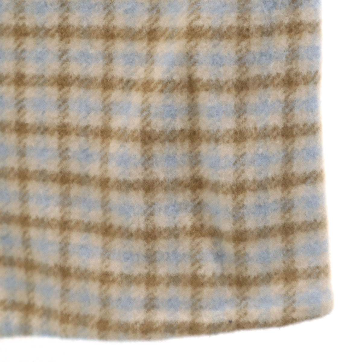 MAXMARA STUDIO マックスマーラステュディオ チェック柄 半袖 ワンピース 36 ベージュ レディース