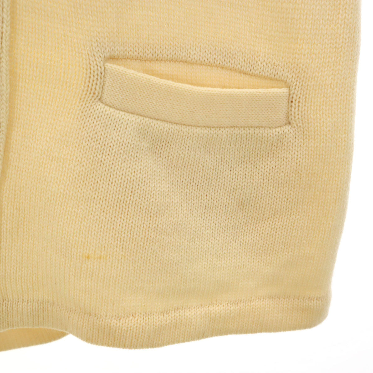 50s ヴィンテージ 長袖 レタード カーディガン ベージュ メンズ