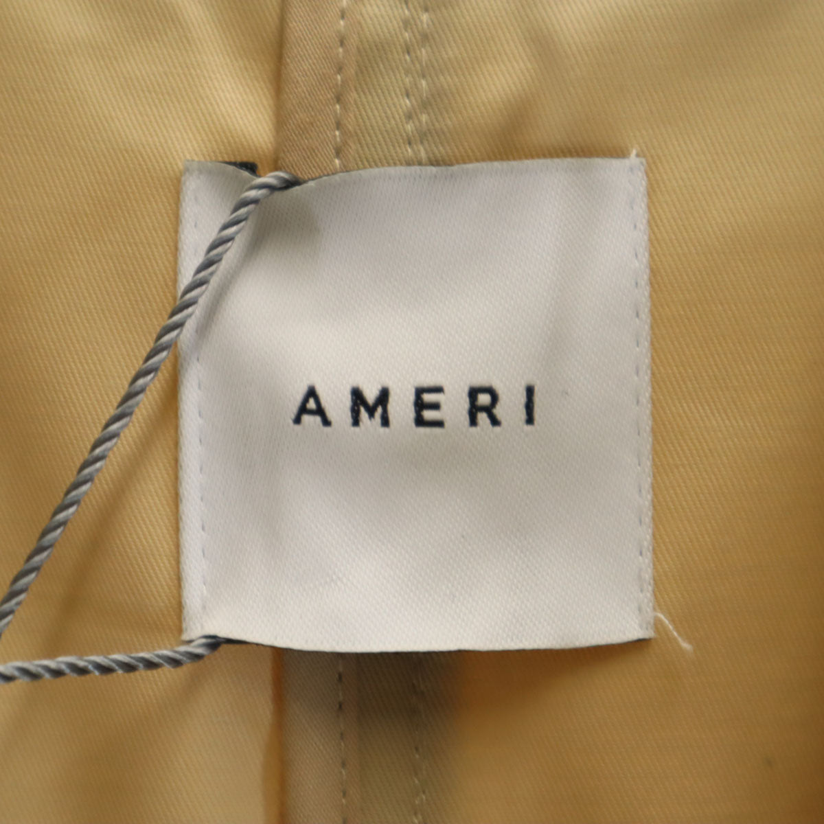 AMERI UNDRESSED アメリ 未使用 シーム トレンチコート F ベージュ レディース