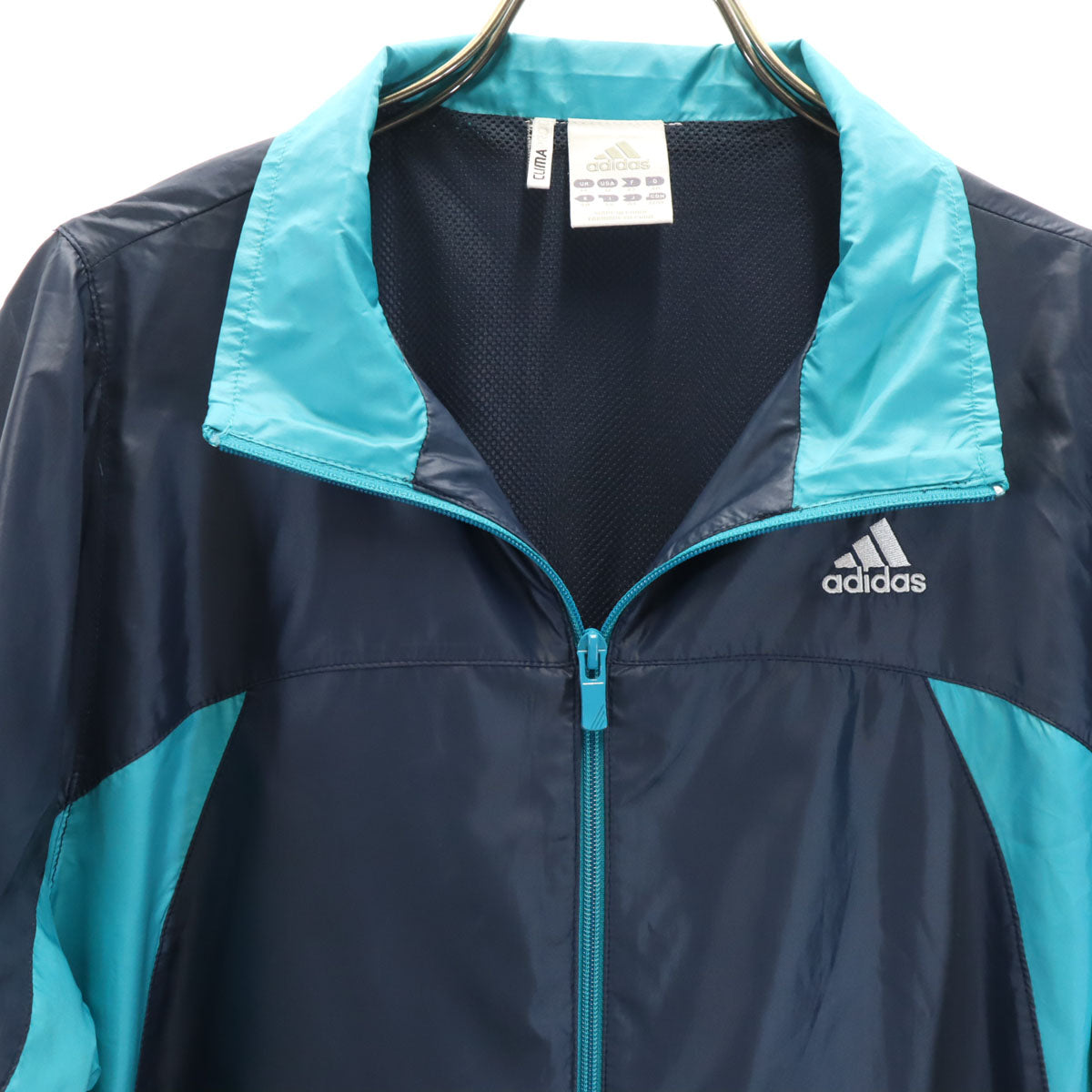 adidas アディダス ウインドブレーカー 上下 セットアップ OT ネイビー 裏メッシュ レディース