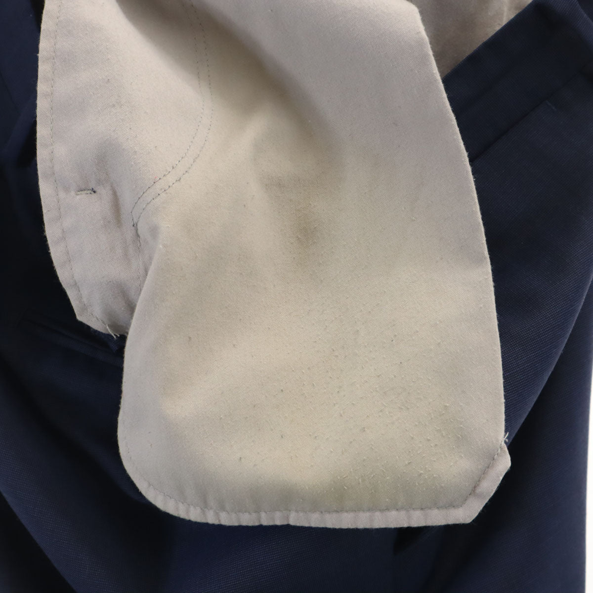 Le Chic ルシック ロロピアーナ生地 スーツ 上下 セットアップ AB4 ネイビー メンズ