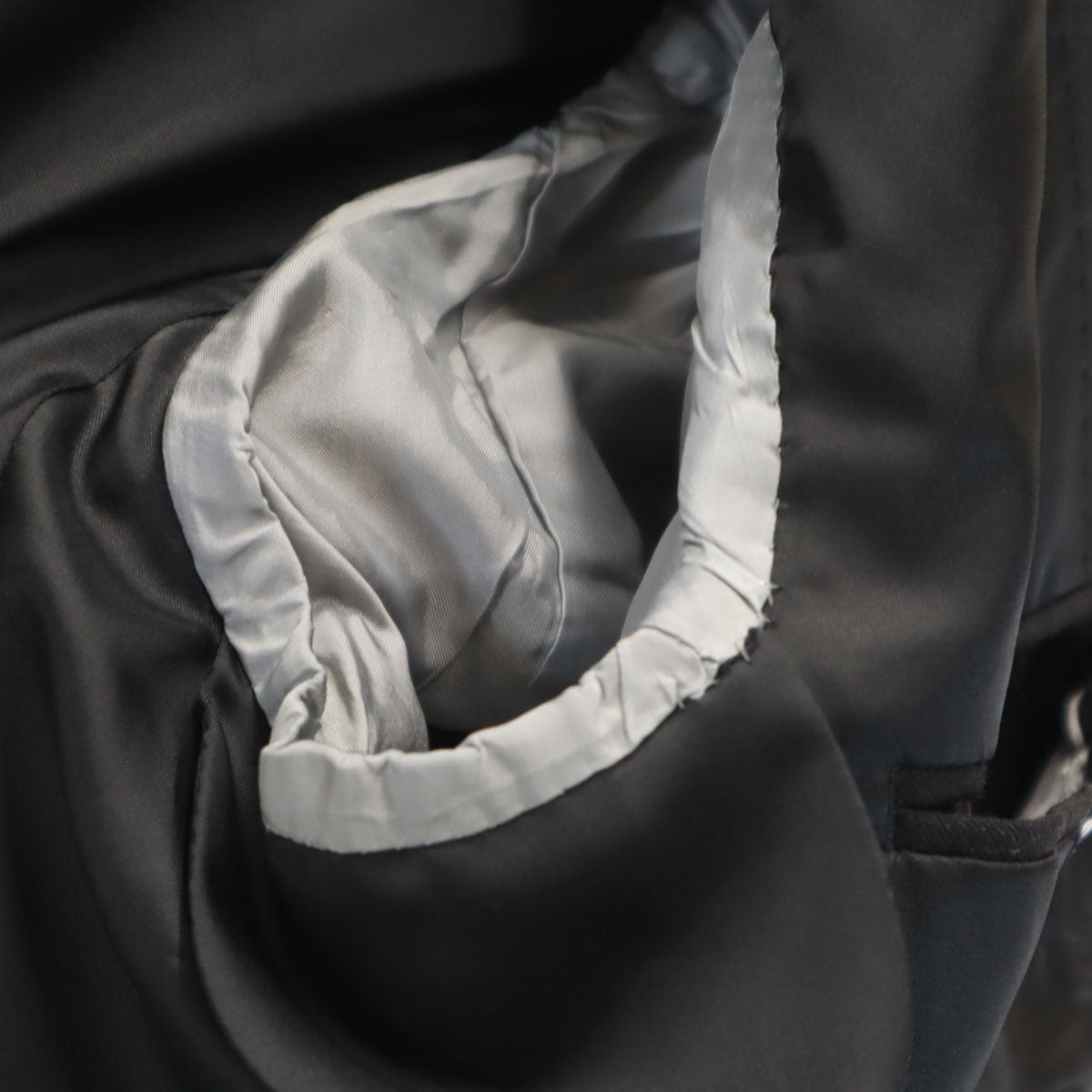 CHAPS チャップス ストライプ柄 スーツ 上下 セットアップ AB4 チャコールグレー メンズ