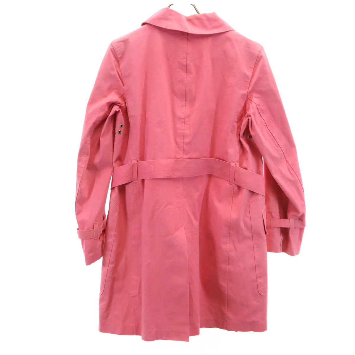Mackintosh マッキントッシュ スコットランド製 ステンカラーコート 36 ピンク レディース