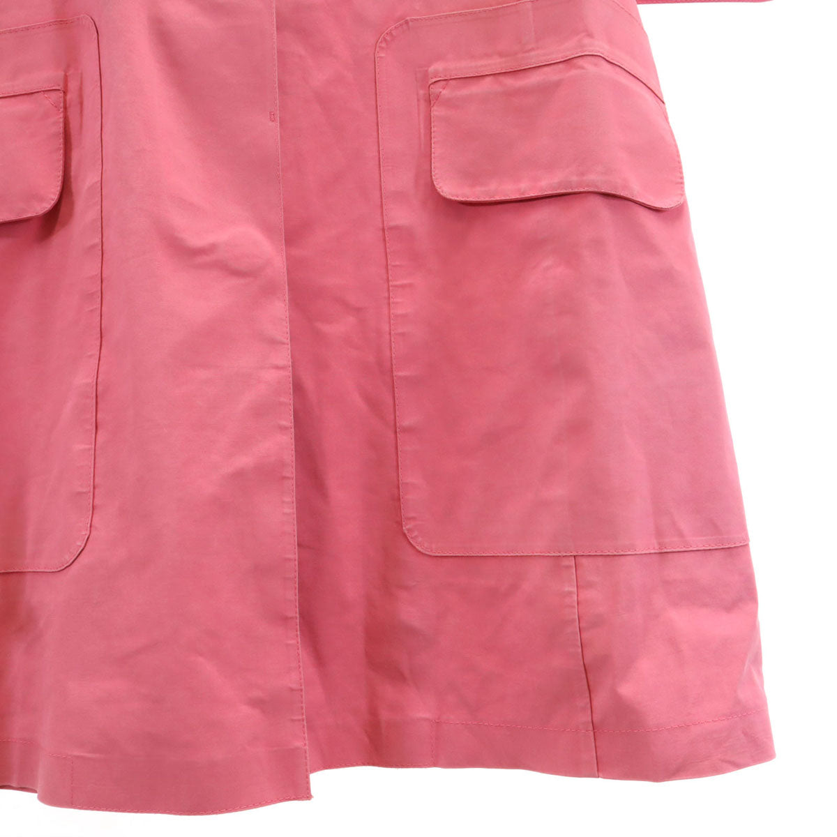 Mackintosh マッキントッシュ スコットランド製 ステンカラーコート 36 ピンク レディース