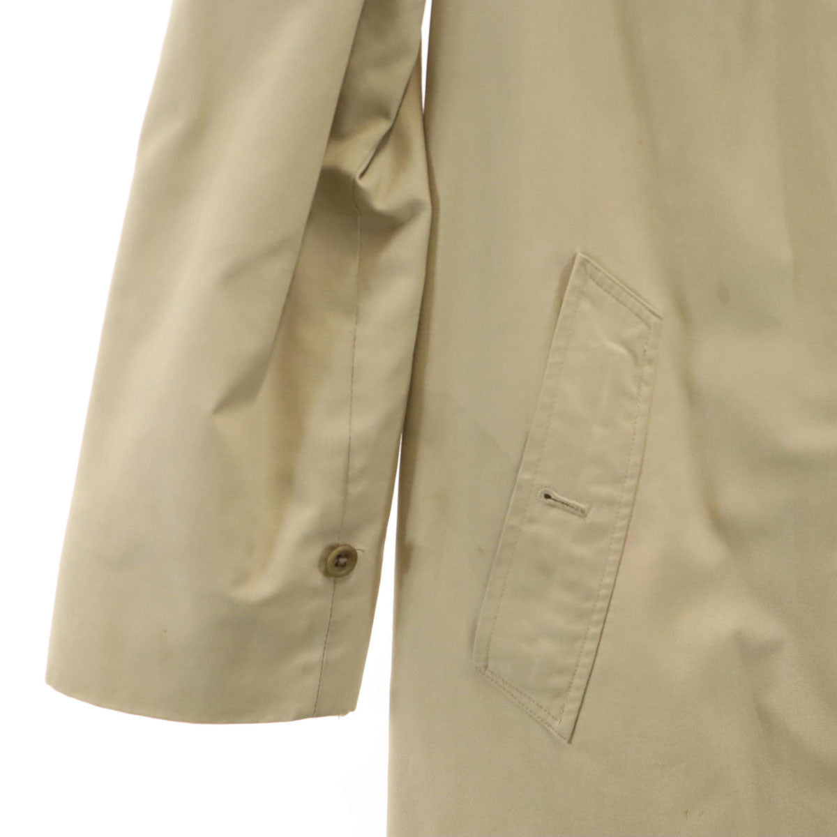 Burberrys バーバリーズ 80s 90s 英国製 オールド ステンカラーコート ベージュ レディース