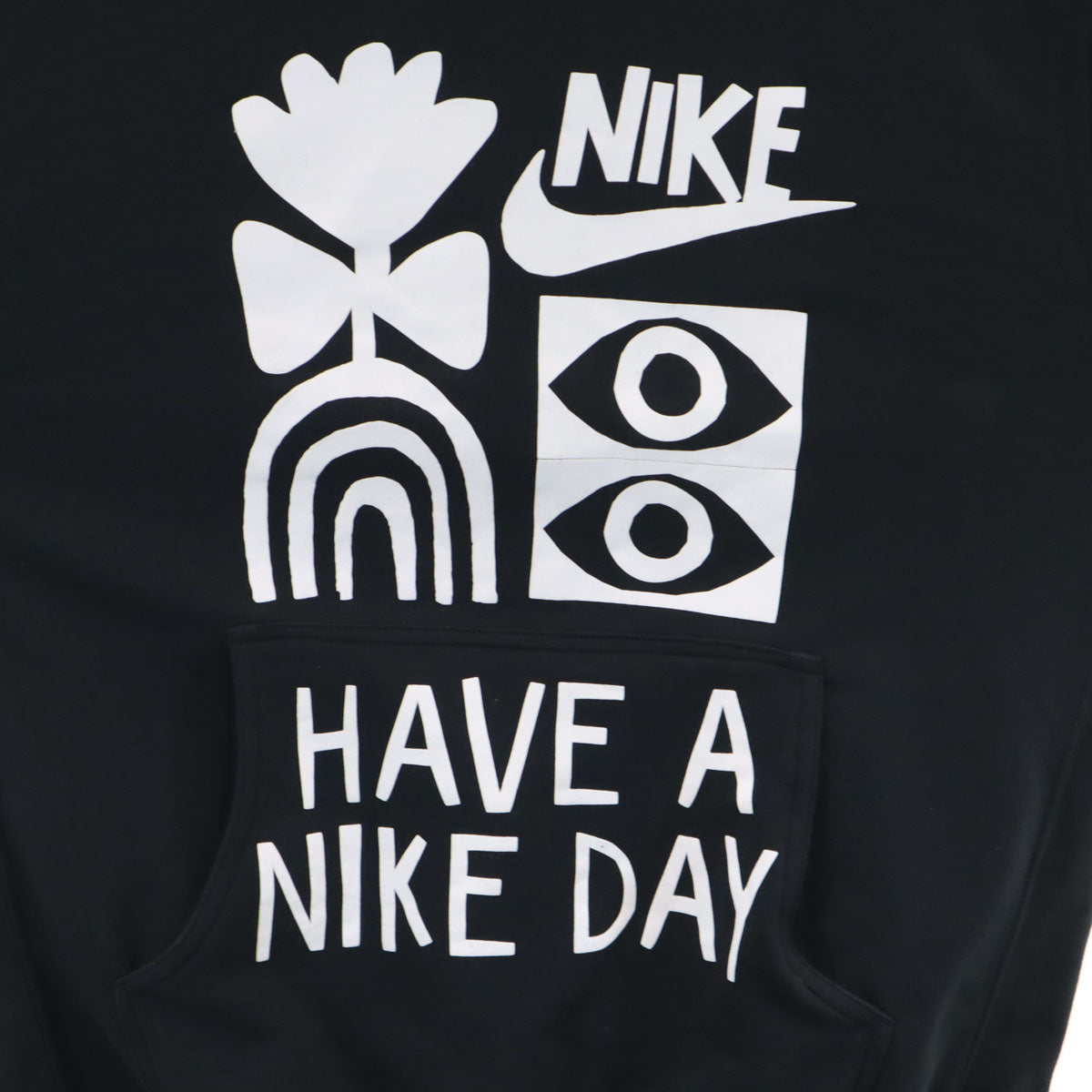 NIKE ナイキ 長袖 スウェットパーカー L ブラック プルオーバー メンズ