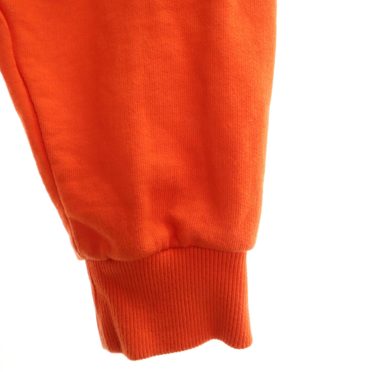 KEBOZ ケボズ バックプリント 長袖 スウェットパーカー M オレンジ メンズ