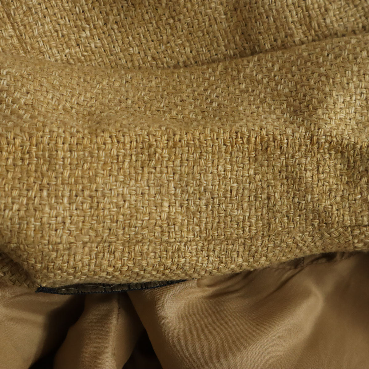 RALPH LAUREN ラルフローレン 日本製 リネンブレンド テーラードジャケット 2 ベージュ レディース