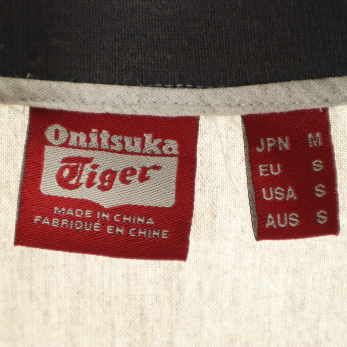 ONITSUKA TIGER オニツカタイガー リネンブレンド ブルゾン M グレー ジャケット メンズ