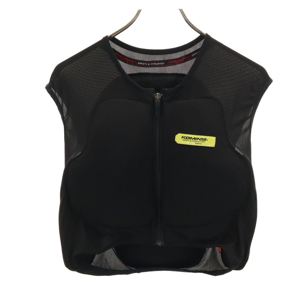 美品 KOMINE コミネ バイク ボディプロテクションライナー ベスト S ブラック メンズ