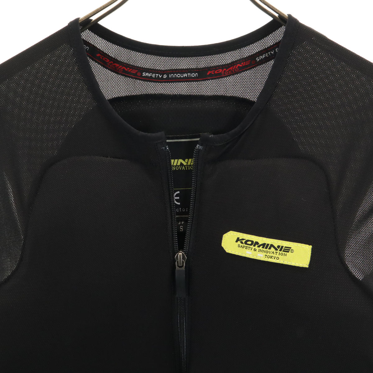 美品 KOMINE コミネ バイク ボディプロテクションライナー ベスト S ブラック メンズ