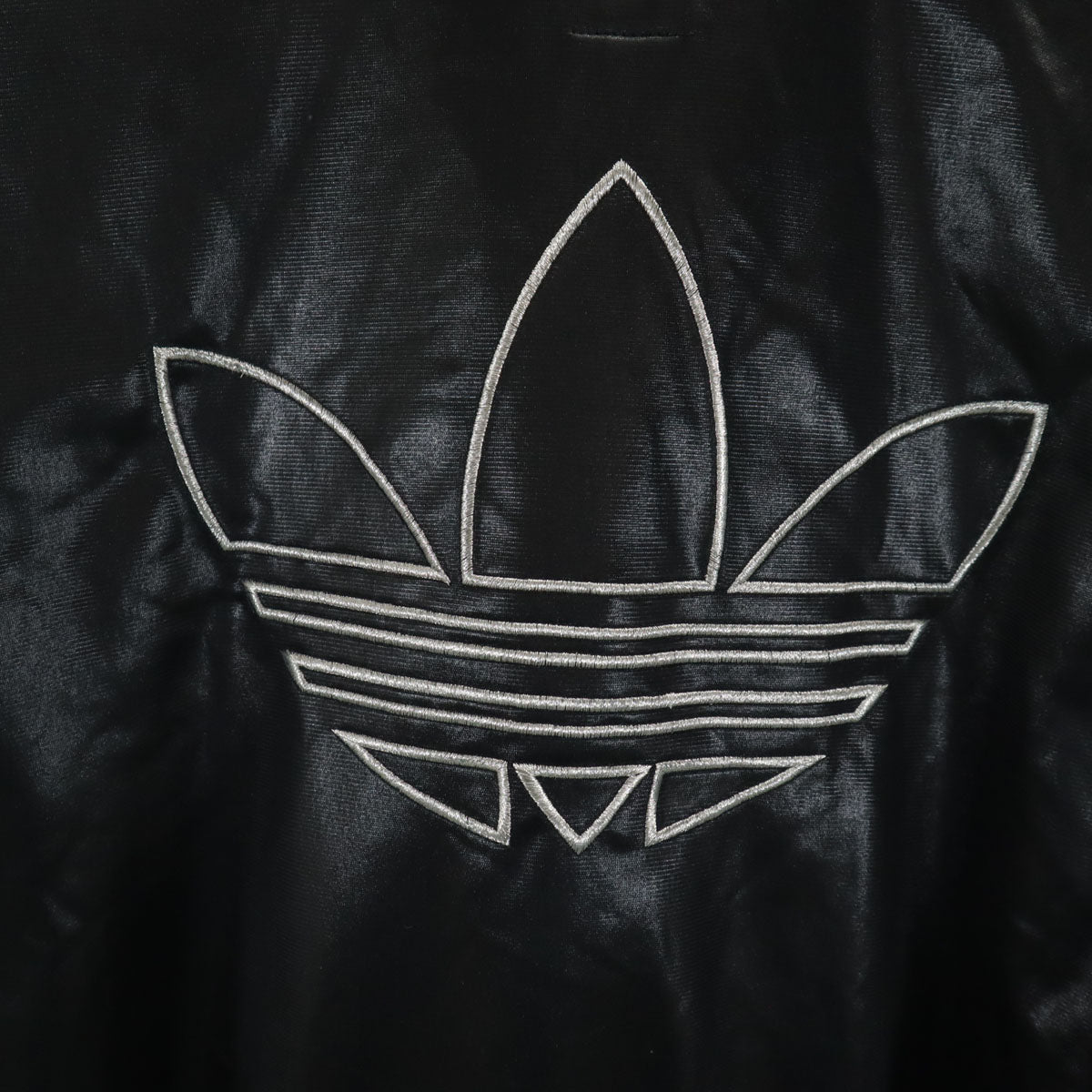 adidas アディダス トレフォイルロゴ ブルゾン S ブラック レディース