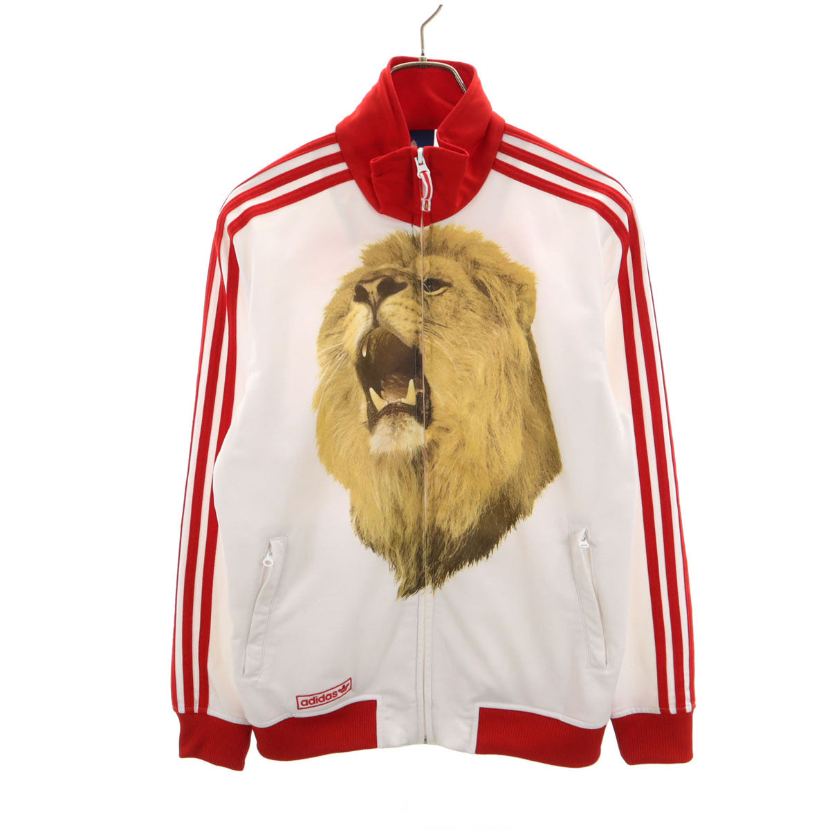 adidas Originals アディダスオリジナルス イングランド代表 ライオン トラックジャケット S ホワイト ジャージ メンズ