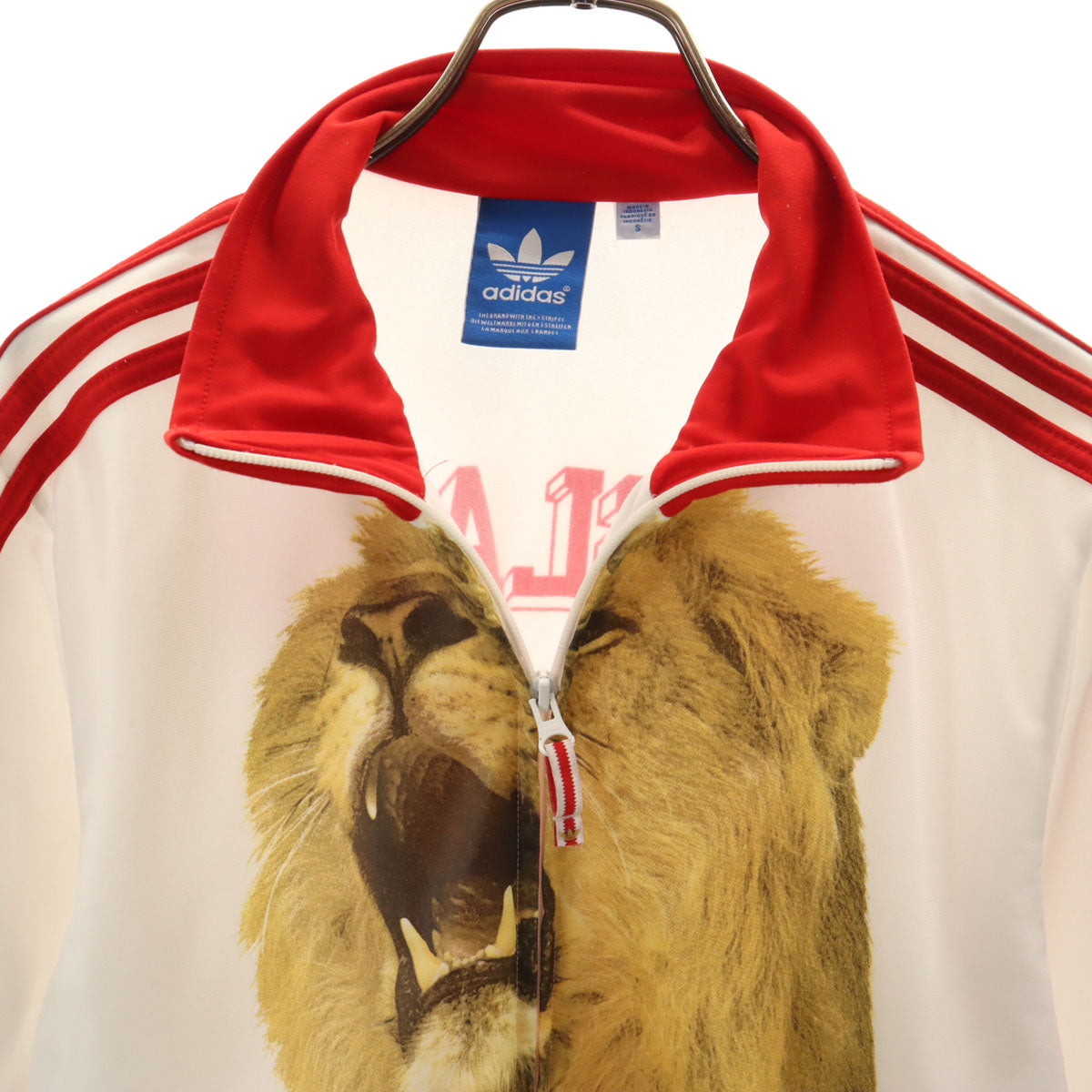 adidas Originals アディダスオリジナルス イングランド代表 ライオン トラックジャケット S ホワイト ジャージ メンズ