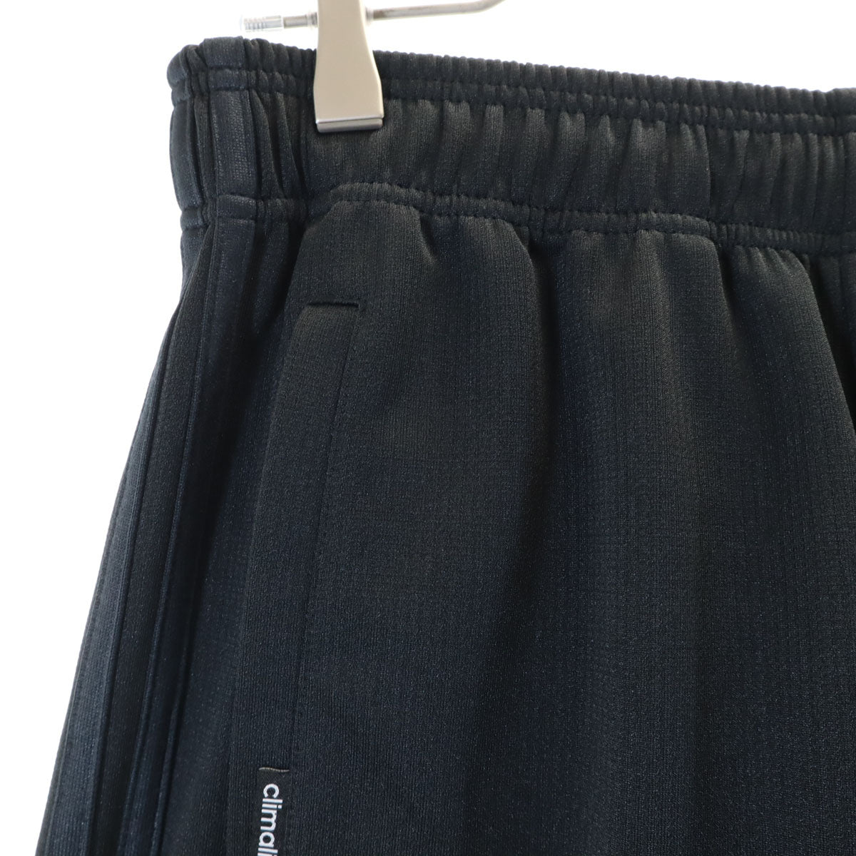 美品 adidas アディダス トラックジャケット 上下 セットアップ M ブラック ジャージ メンズ