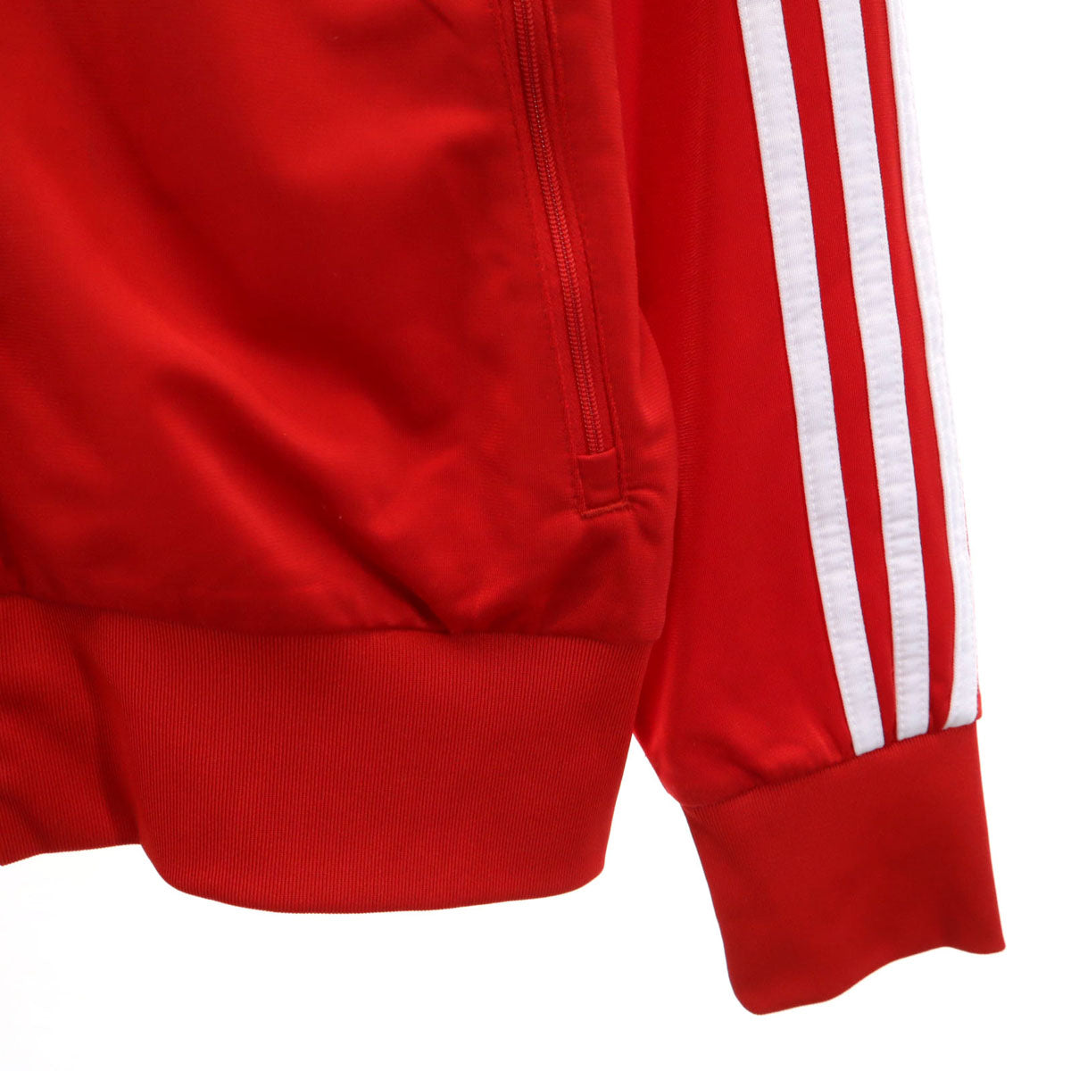 adidas Originals アディダスオリジナルス トレフォイルロゴ トラックジャケット 上下 セットアップ M レッド ジャージ メンズ