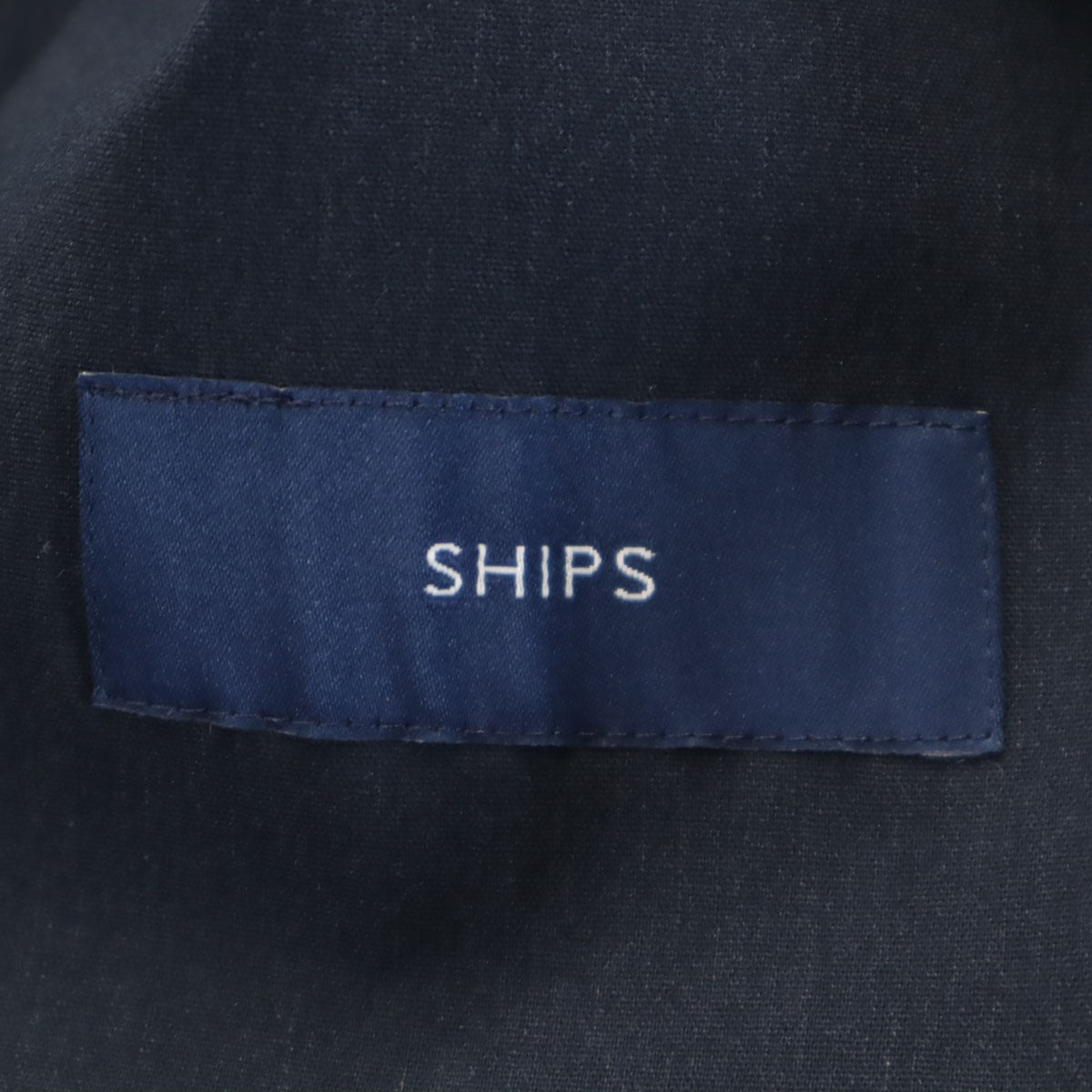 SHIPS シップス 日本製 パンツスーツ 上下 セットアップ 38 ネイビー レディース