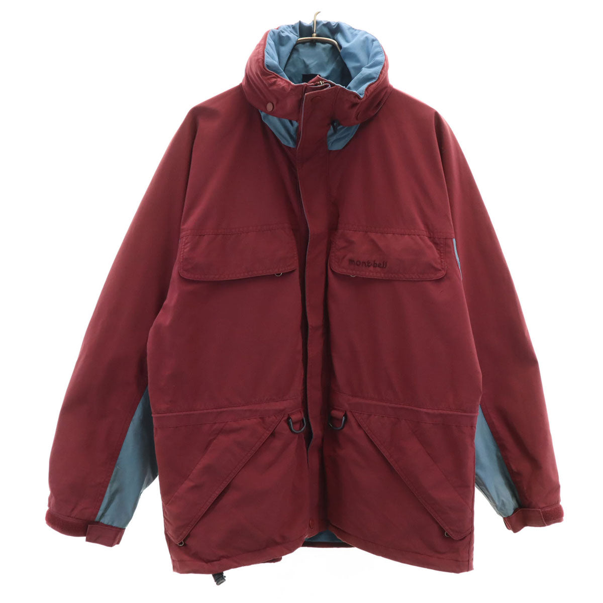 mont-bell モンベル ナイロンジャケット S ボルドー アウトドア メンズ