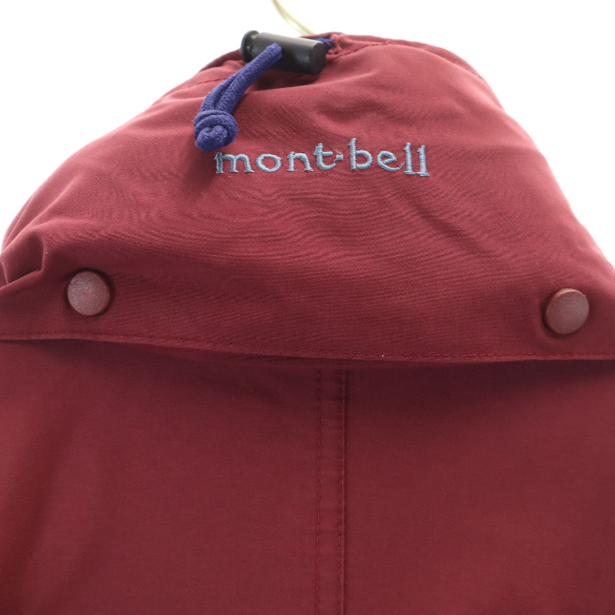 mont-bell モンベル ナイロンジャケット S ボルドー アウトドア メンズ