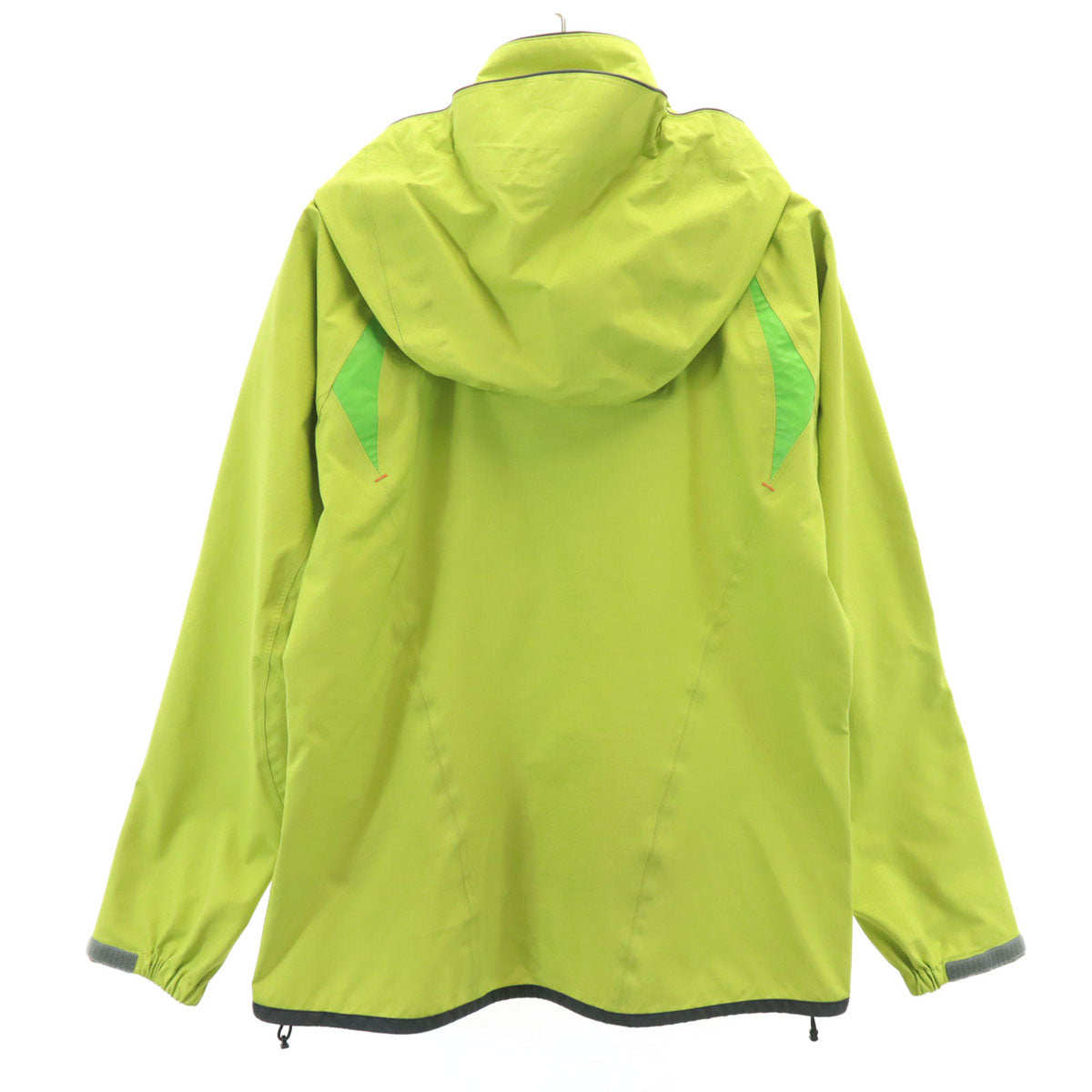 MILLET ミレー ゴアテックス ジャケット M 黄緑 アウトドア 収納袋付き レディース