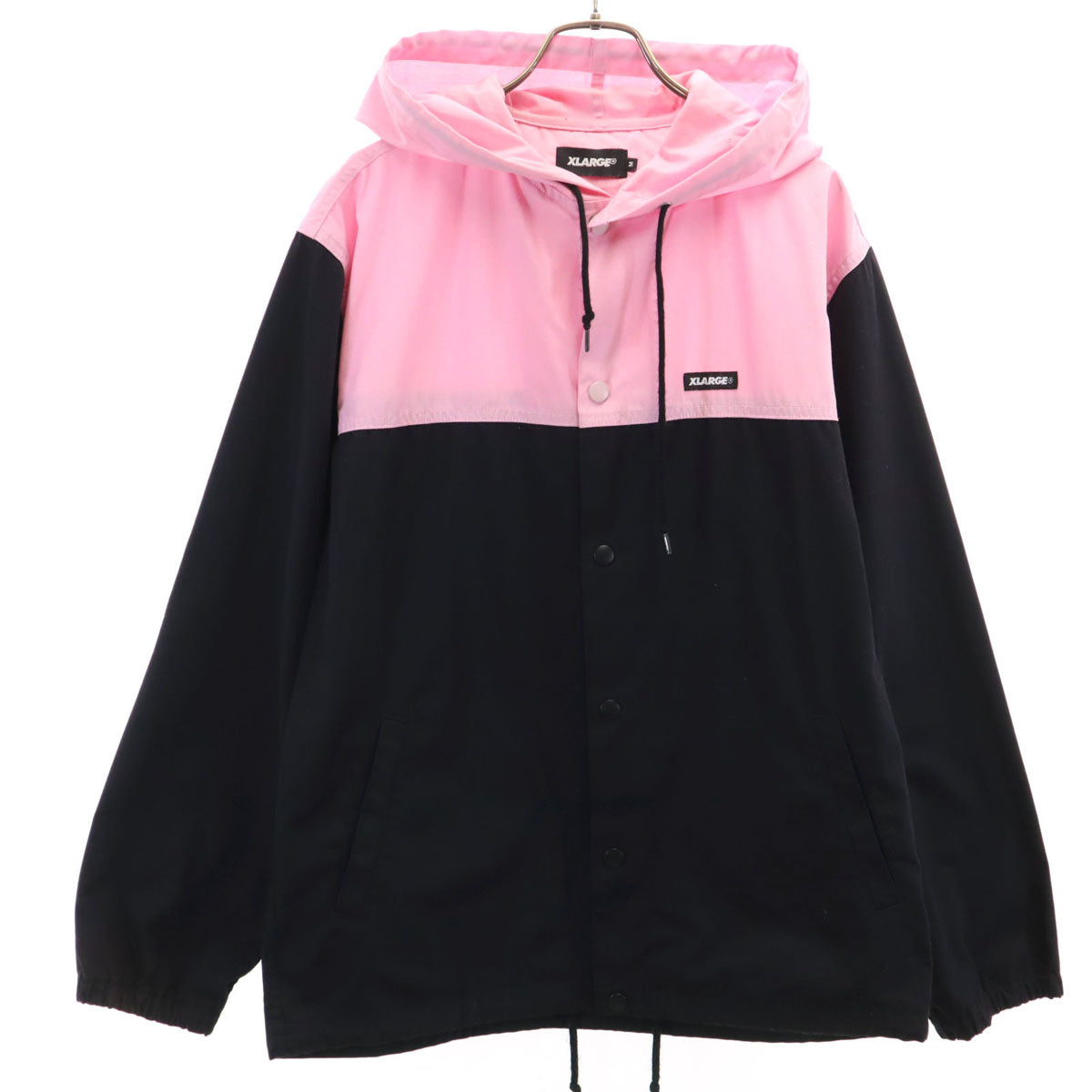 XLARGE エクストララージ フードジャケット M ブラック メンズ
