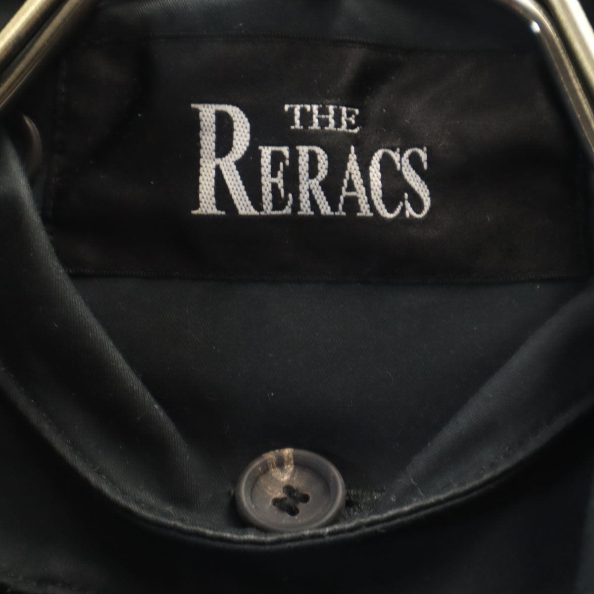 THE RERACS ザリラクス 日本製 フードジャケット 36 ブラック レディース